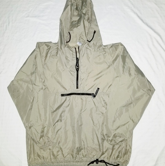 Old Navy pullover hooded rain jacket Sz M - Picture 1 of 6